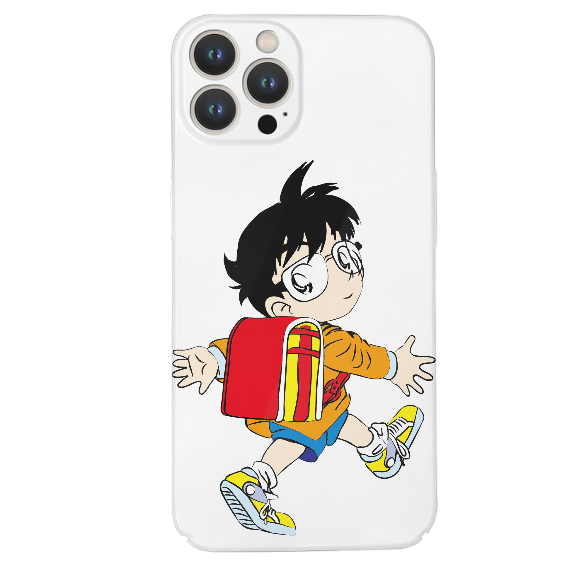 （画像用） 名探偵コナン 江戸川 コナン Detective Conan Conan Edogawa 【iPhone 14シリーズ対応】ハードケース